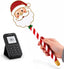 Christmas Tree Tap-to-Pay Wand, Santa Contactless Credit Card Holder | Handheld Card Accessory 3D Printed Candy Cane Handle for Credit & Debit Cards