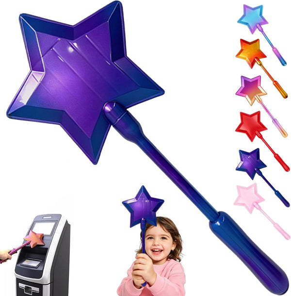 Credit Card Magic Wand, 3D Printed Wand Tap to Pay for Daily Card Use | Fairy Wand Credit Card Holder, Suitable for Pranks and Contactless Payments, Travel, Home Storage, Desk Display, Office Use