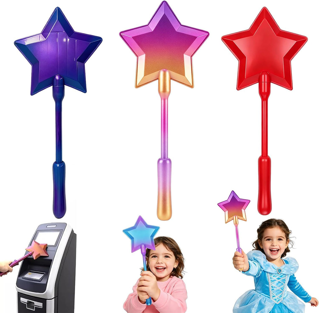Credit Card Magic Wand, 3D Printed Wand Tap to Pay for Daily Card Use | Fairy Wand Credit Card Holder, Suitable for Pranks and Contactless Payments, Travel, Home Storage, Desk Display, Office Use